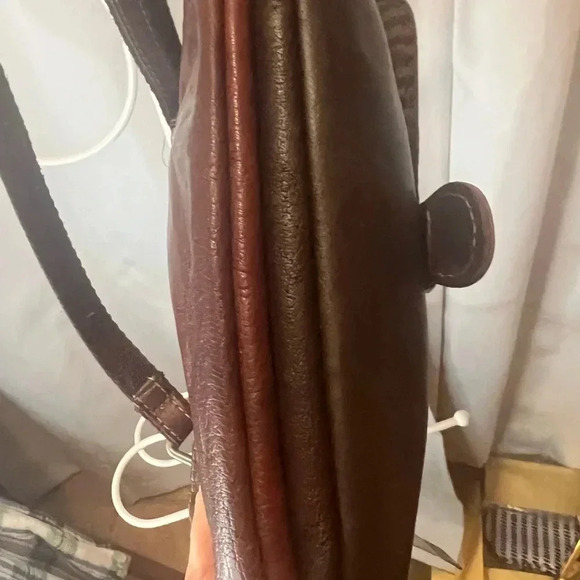 Jack Georges Voyager Collection Wallet On A String Brown Leather Crossbody - Picture 10 of 16